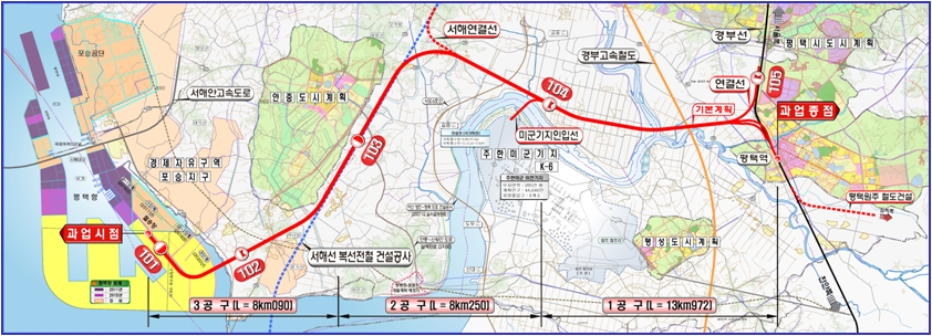 포승-평택 철도건설 타당성조사 및 기본계획